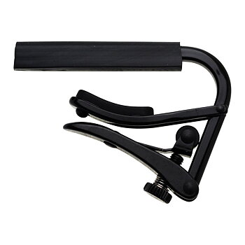 SHUBB Capo för Nylonsträngad Klassisk Gitarr. Svart C2K