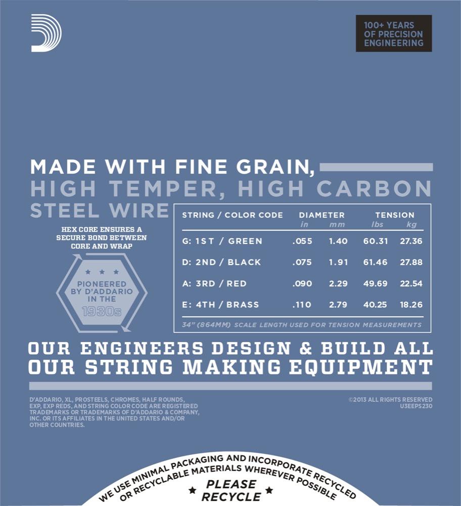 D'Addario Pro Steels EPS230 - 4
