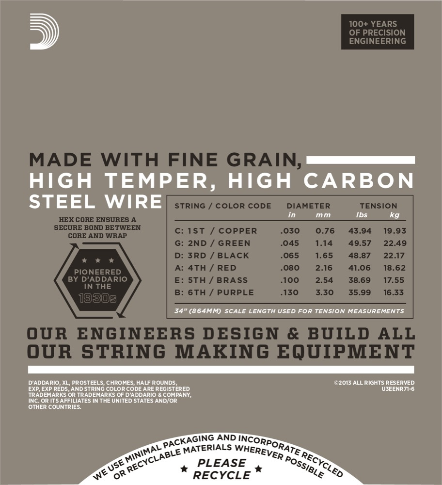 D'Addario ENR71-6 Half Round - 4