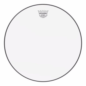 Remo Ambassador Classic Fit Clear 12"