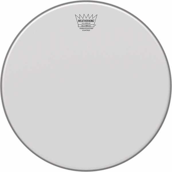 Remo Ambassador Classic Fit Coated 18"