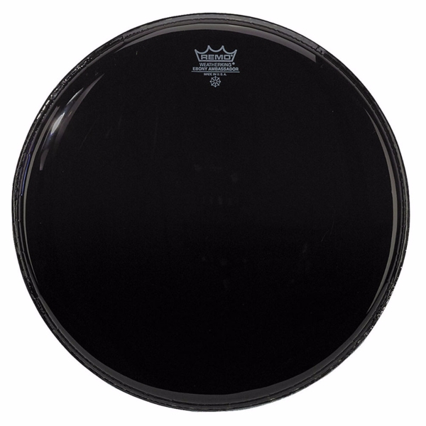 Remo Ebony Ambassador Bass 22"