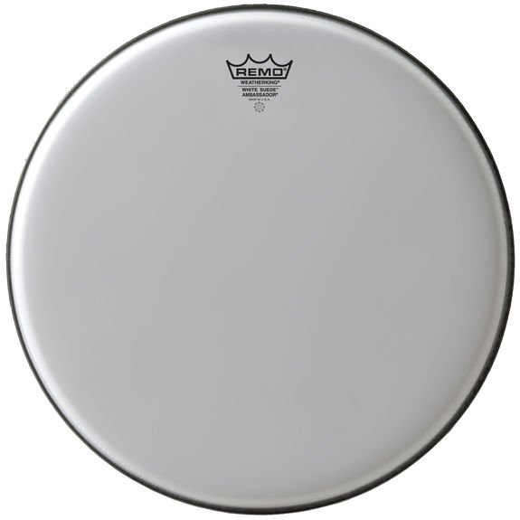 Remo Ambassador Bass Suede 18"