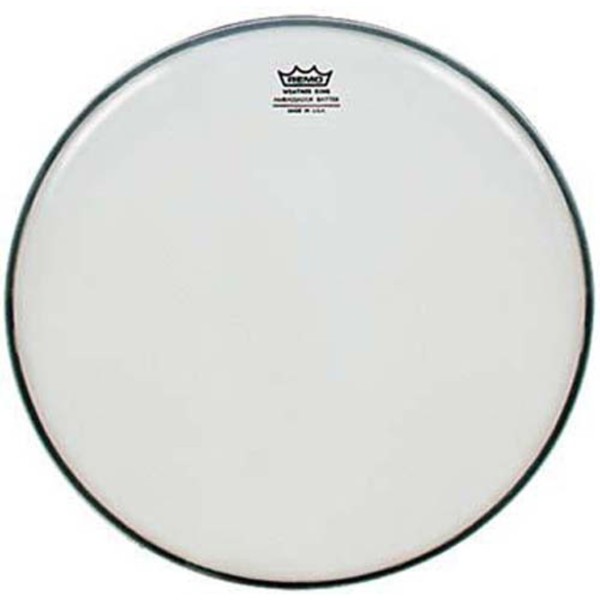 Remo Ambassador Smooth White 18"
