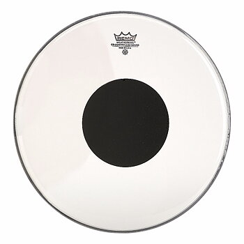 Remo Controlled Sound Clear 14" Top Black Dot