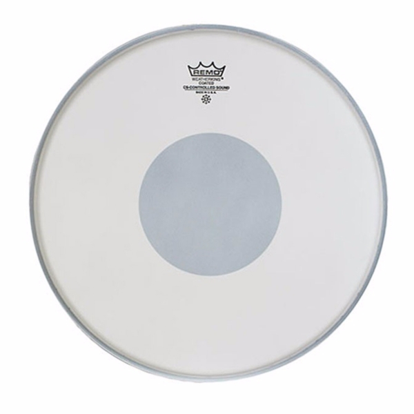 Remo Controlled Sound Coated 14" Bottom Black Dot