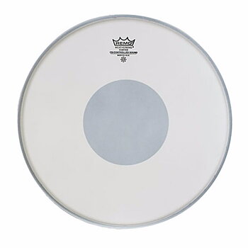 Remo Controlled Sound Coated 6" Bottom Black Dot