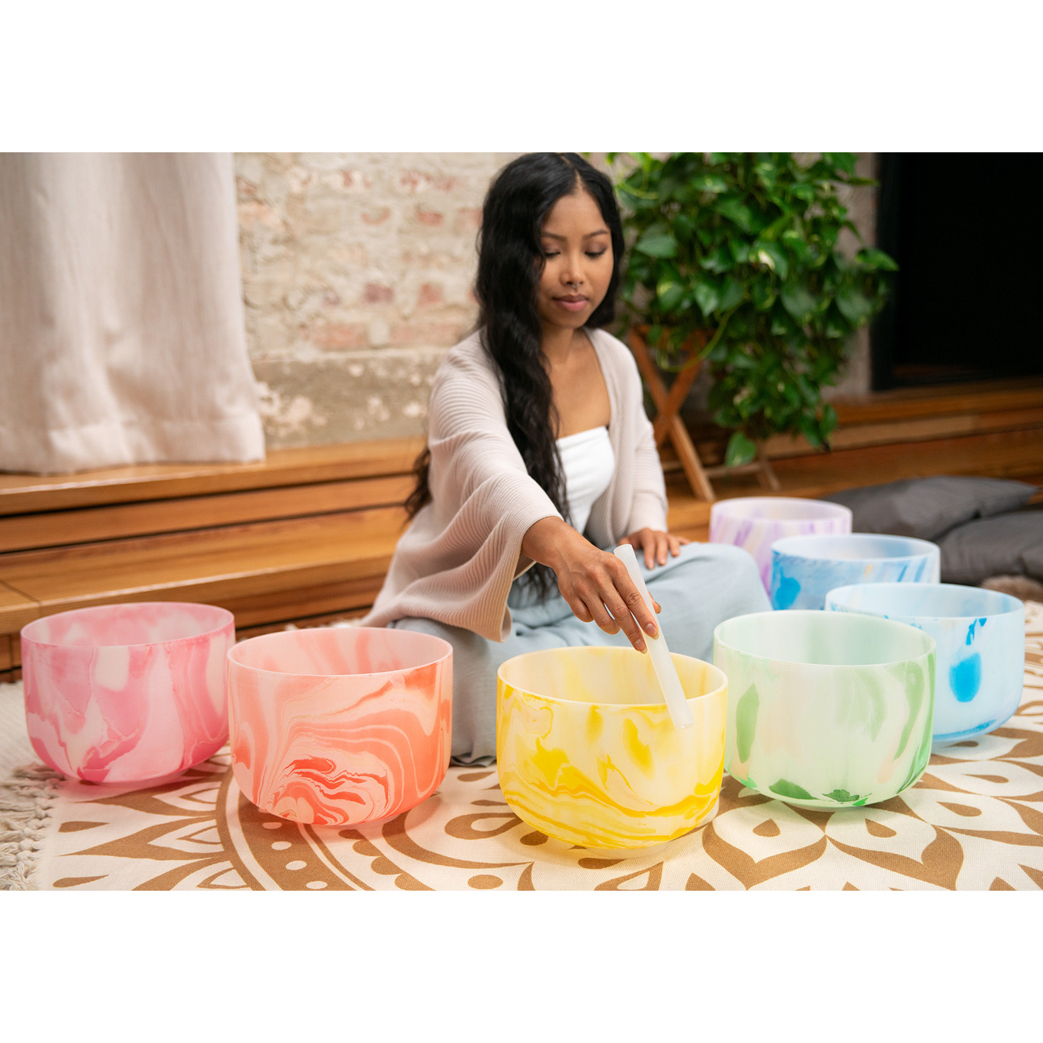 Meinl Sonic Energy MCSBSETCHA Singing Bowls / Sjungande Skålar - 2