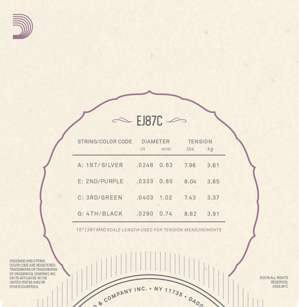 D'Addario EJ87C - 4