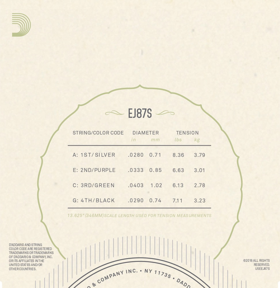 D'Addario EJ87S - 4