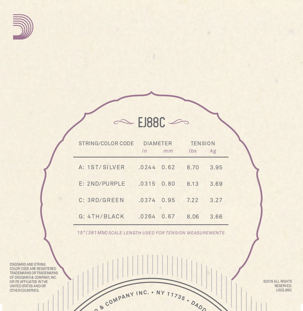 D'Addario EJ88C - 4
