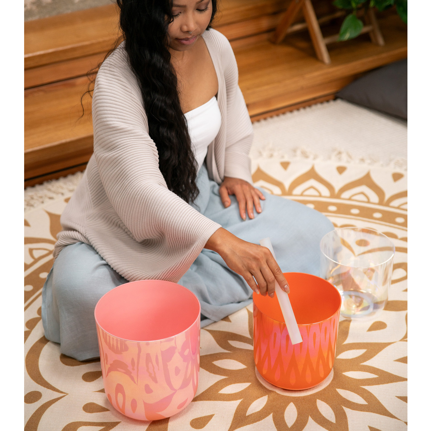 Meinl Sonic Energy ECSBSETECG Singing Bowls / Sjungande Skålar - 2