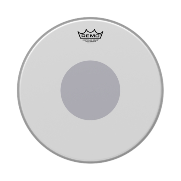 Remo Emperor Coated 13" Bottom Black Dot