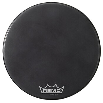 Remo Emperor Black Suede 8"