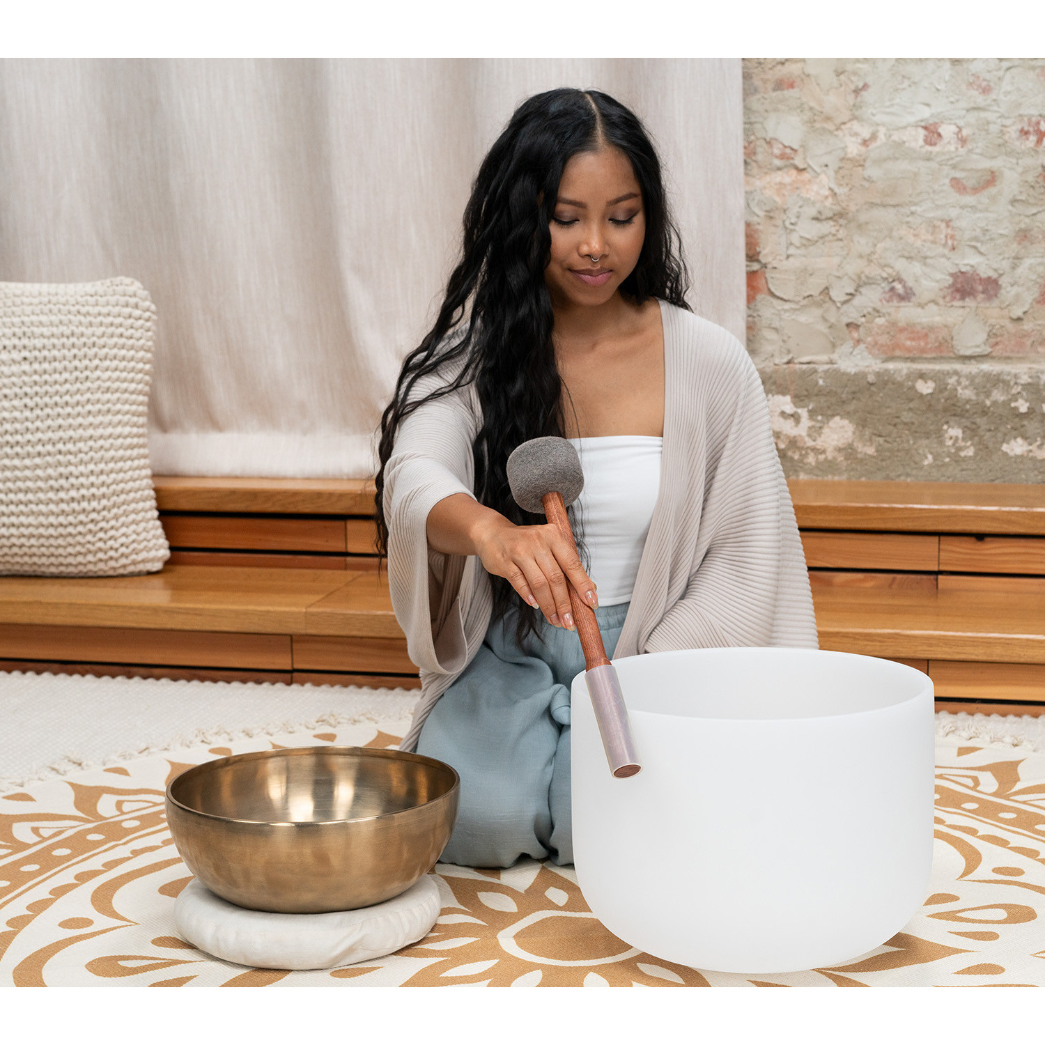 Meinl Sonic Energy SB-PDM-FS-L Singing Bowls / Sjungande Skålar - 2
