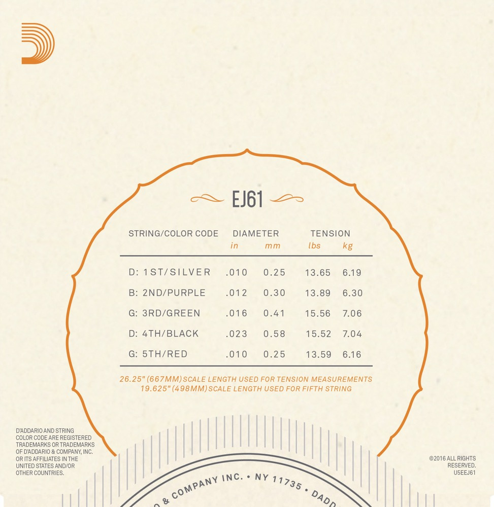 D'Addario EJ61 - 4