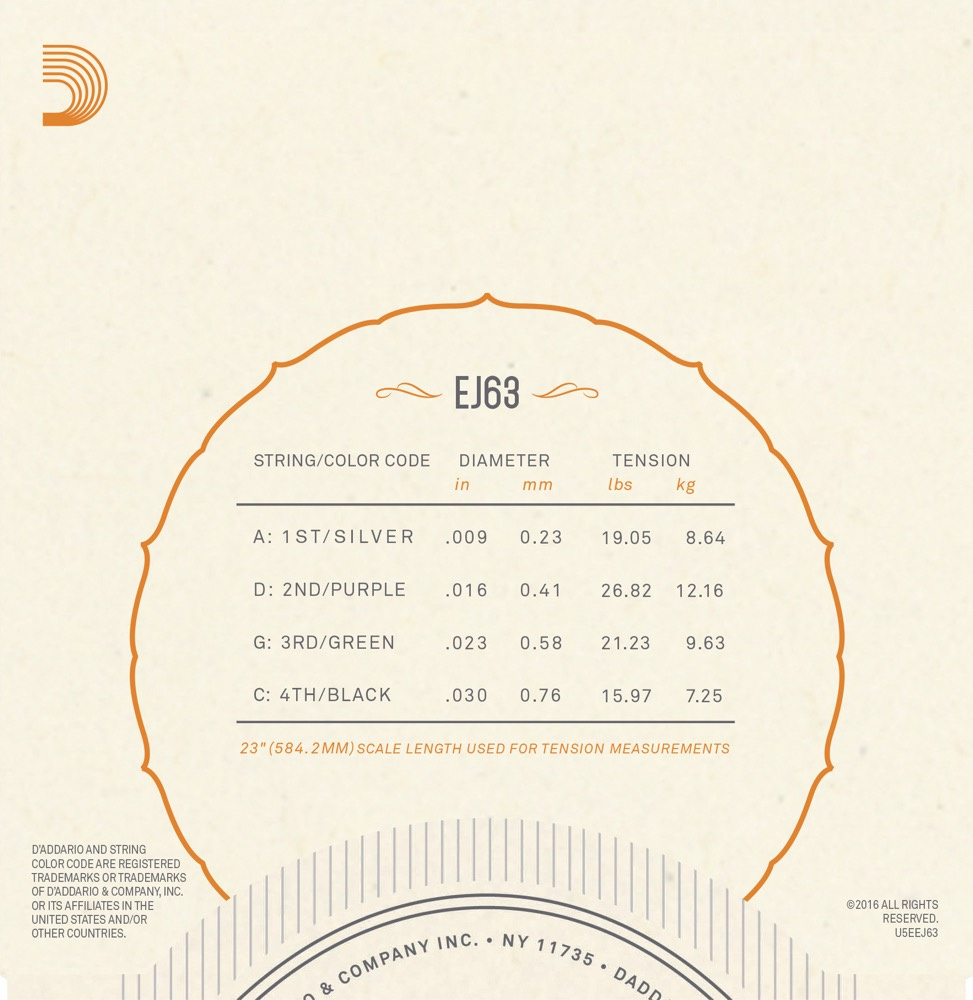 D'Addario EJ63 - 5