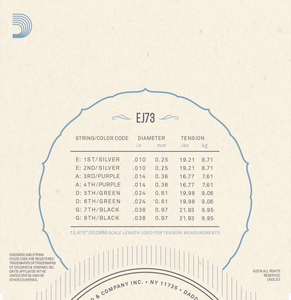 D'Addario EJ73 - 4