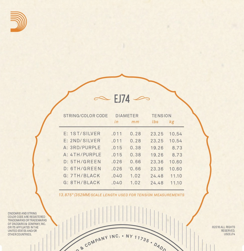D'Addario EJ74 - 3