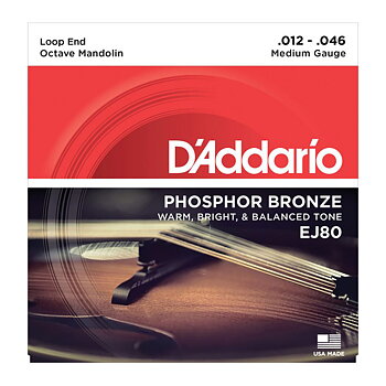D'Addario EJ80 Oktavmandolin