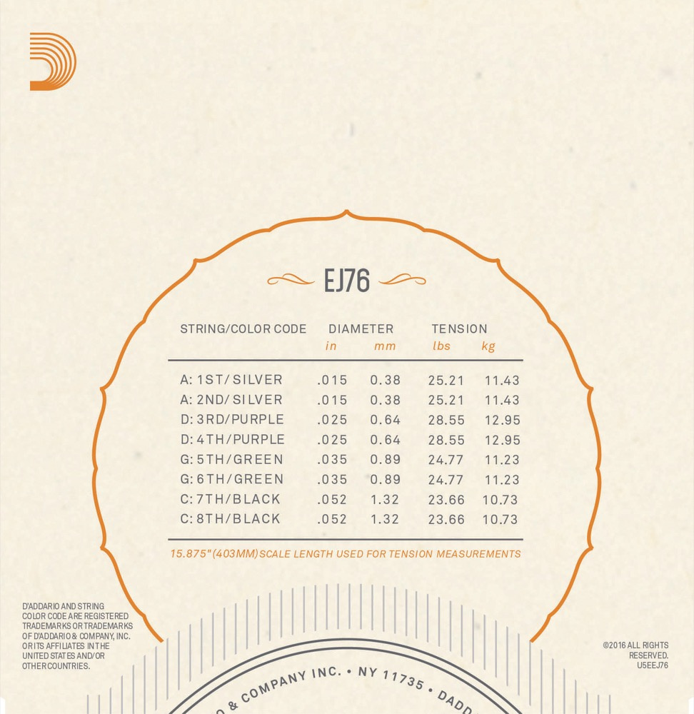 D'Addario EJ76 - 4