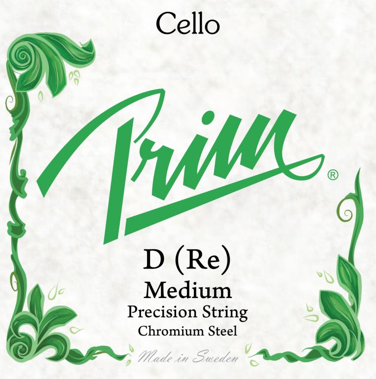 Prim Cello Grön D 4/4  - Lös Sträng