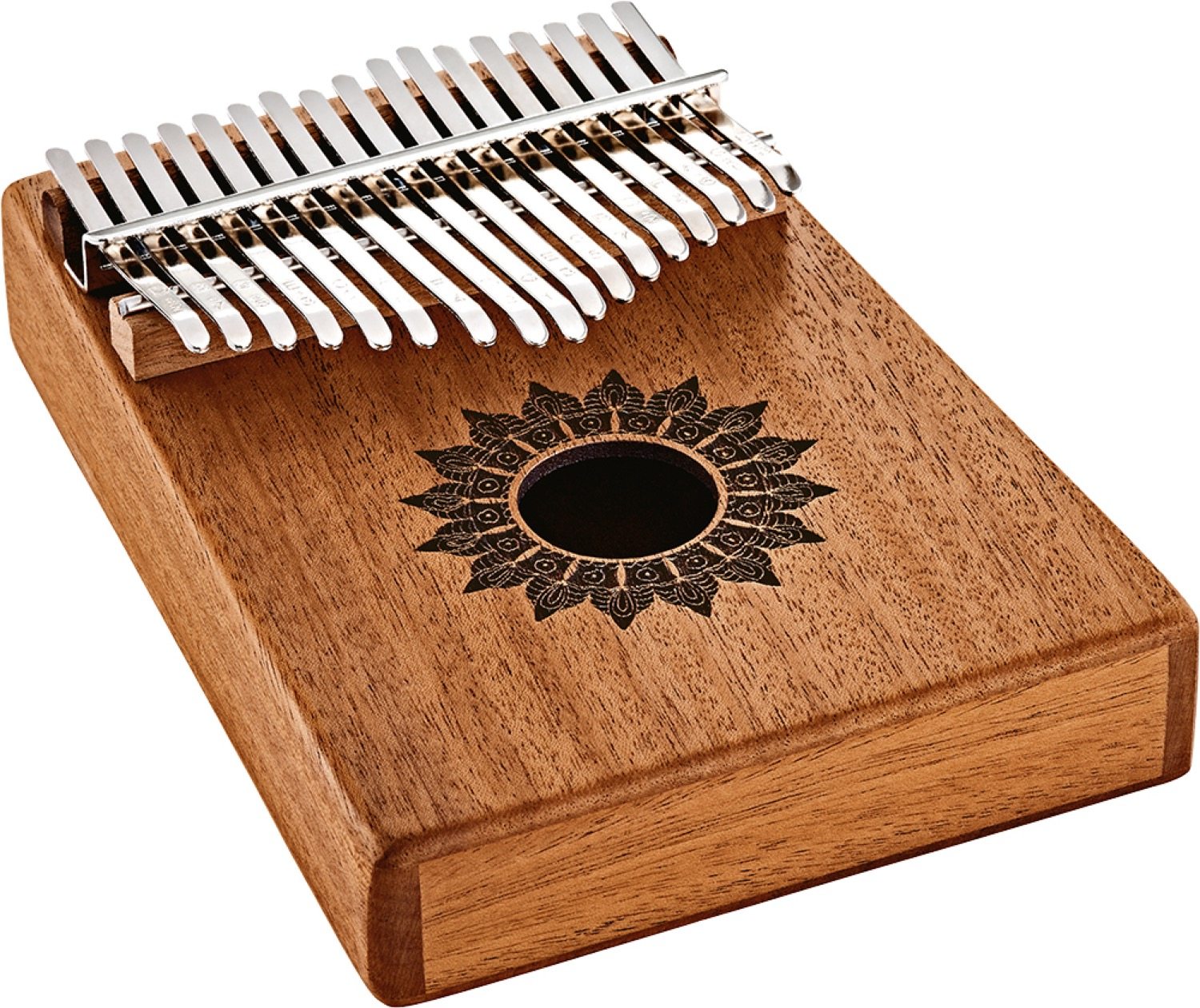 Meinl KL1708H Kalimba C Major 17-Notes, Mahogany - 9