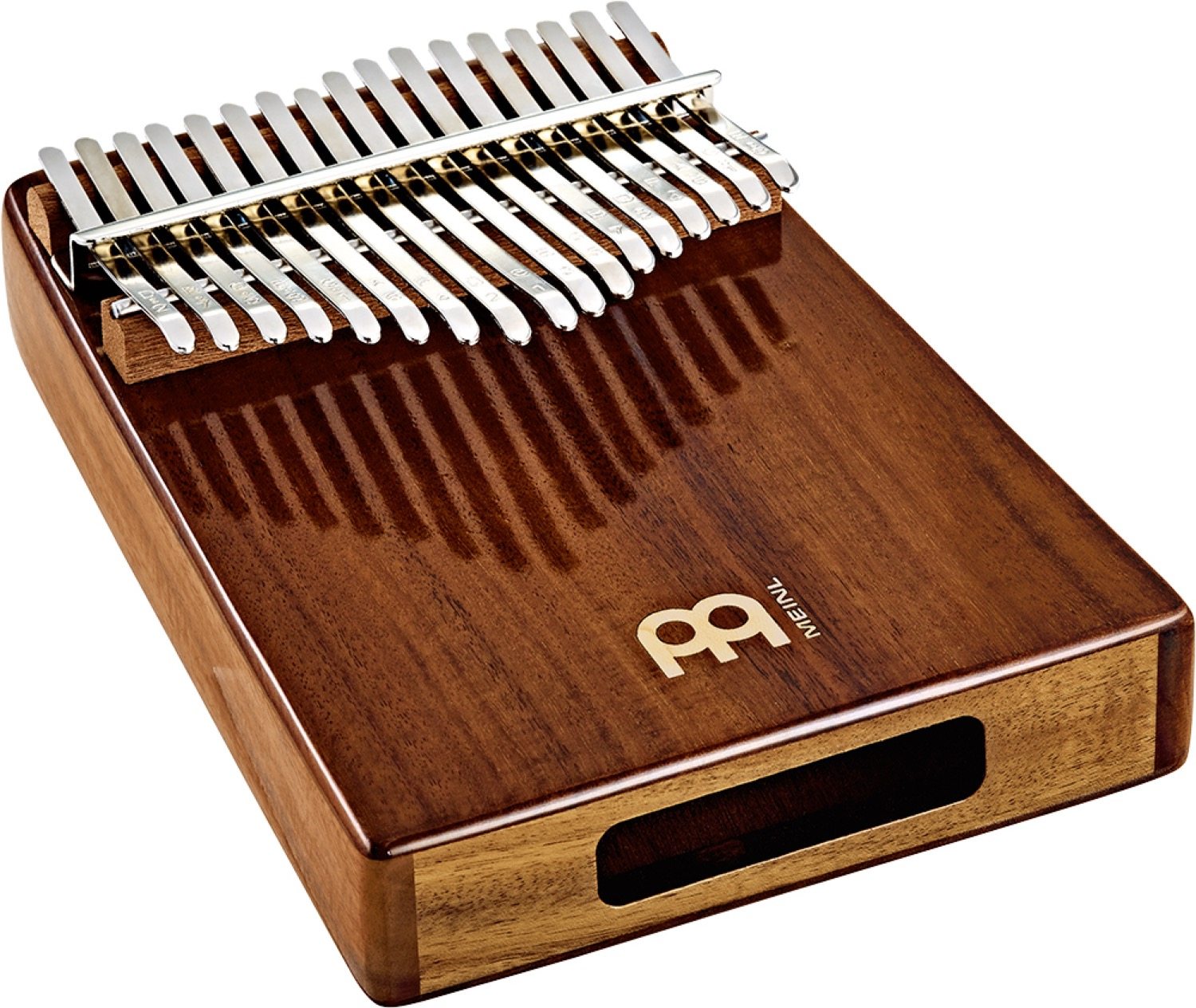 Meinl KL1705H Kalimba C Major 17-Notes, Acacia Wah-Wah - 10