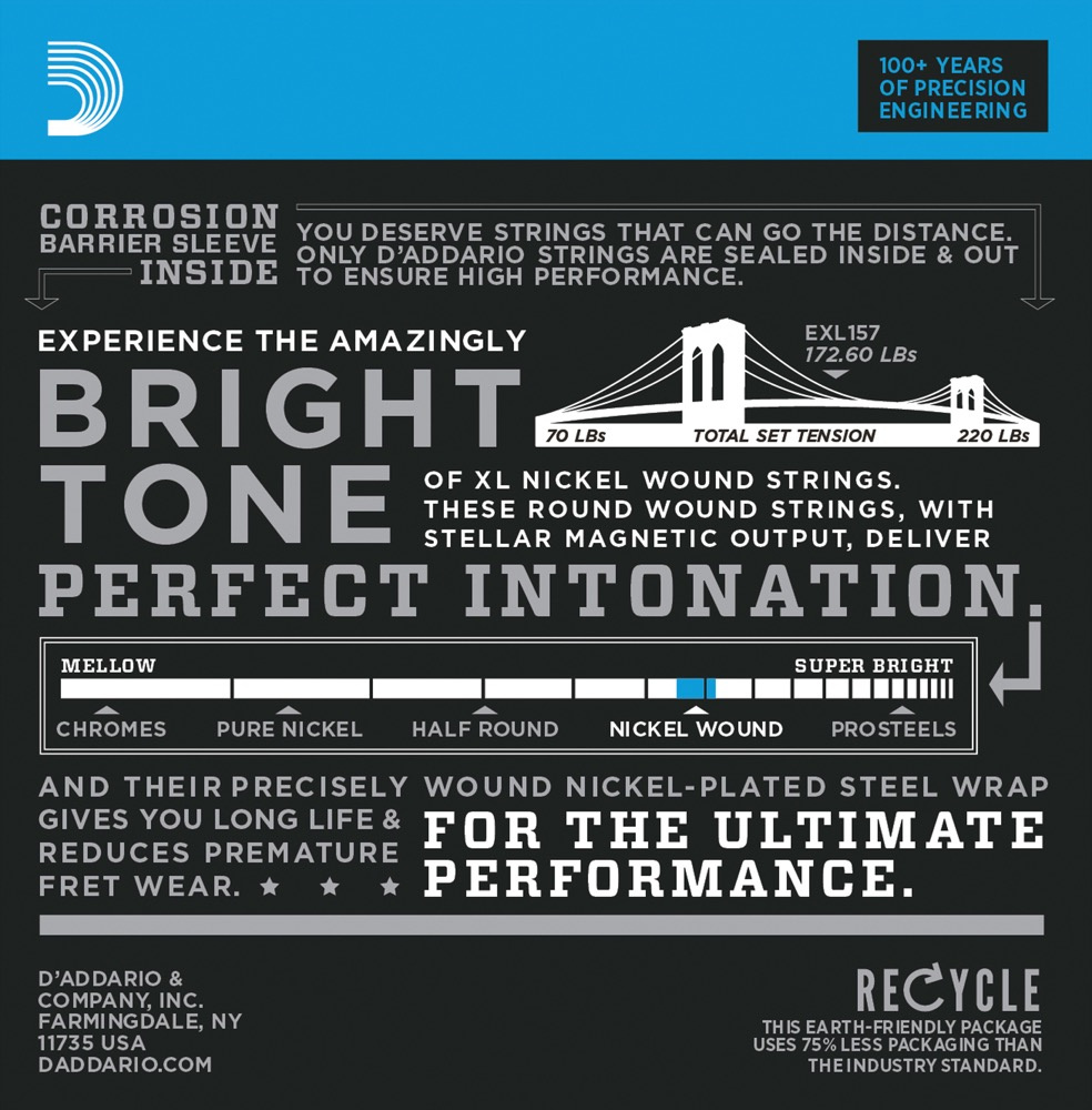 D'Addario EXL157 - 3