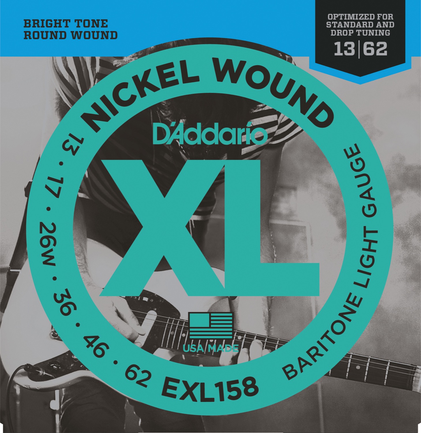 D'Addario EXL158 Baritone Light - 2