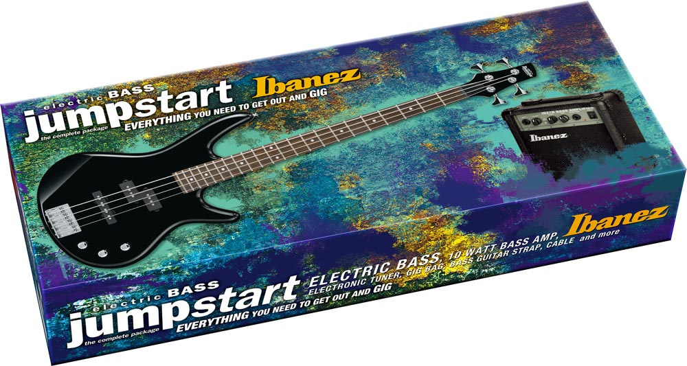 Ibanez IJSR190-BK Electric Bass Pack Jumpstart - 6