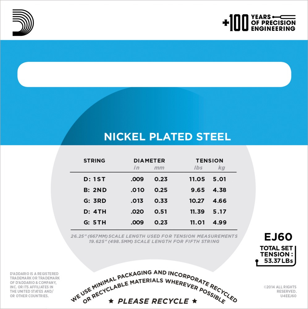 D'Addario EJ60 - 4