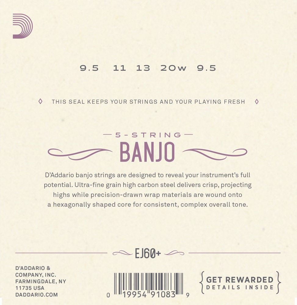 D'Addario EJ60+ - 3