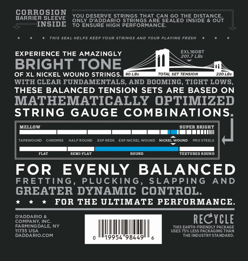 D'Addario EXL160BT - 5
