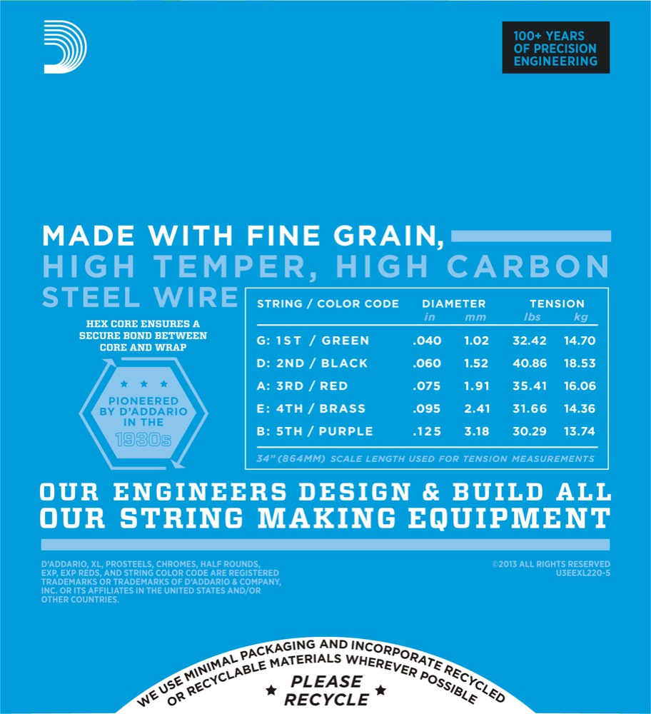 D'Addario EXL220-5 - 4
