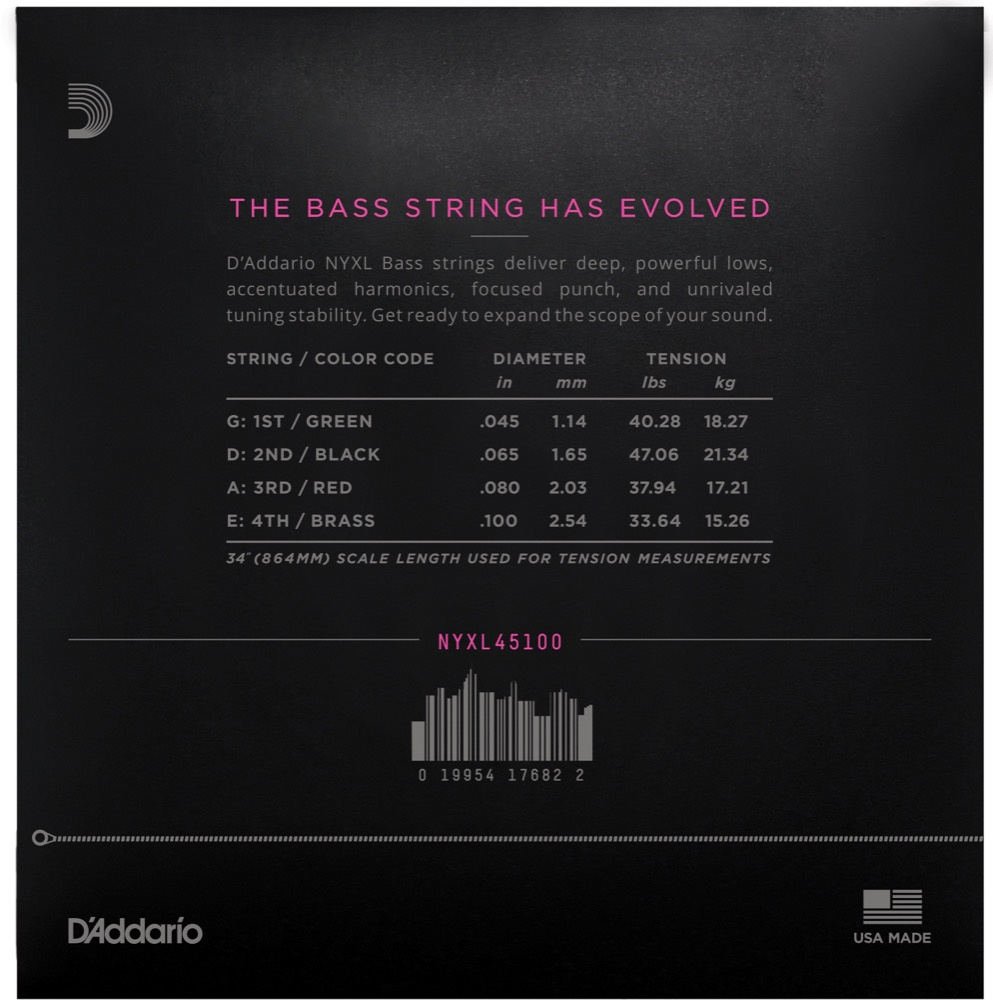 D'Addario NYXL45100 - 3