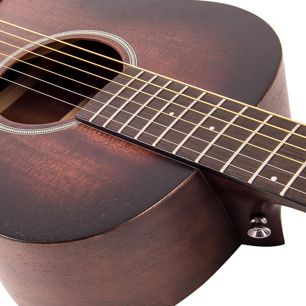 Vintage Statesboro Parlour Electro Acoustic Guitar ~ Whisky Sour - 5