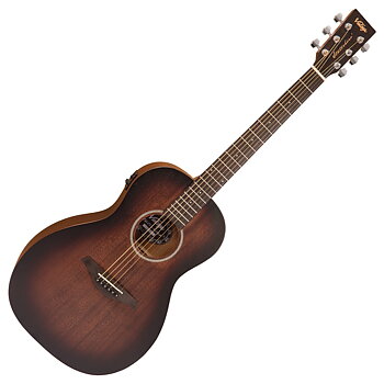 Vintage Statesboro Parlour Electro Acoustic Guitar ~ Whisky Sour
