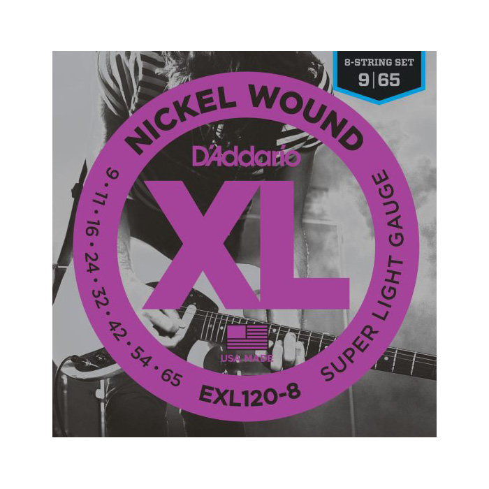 D'Addario EXL120-8