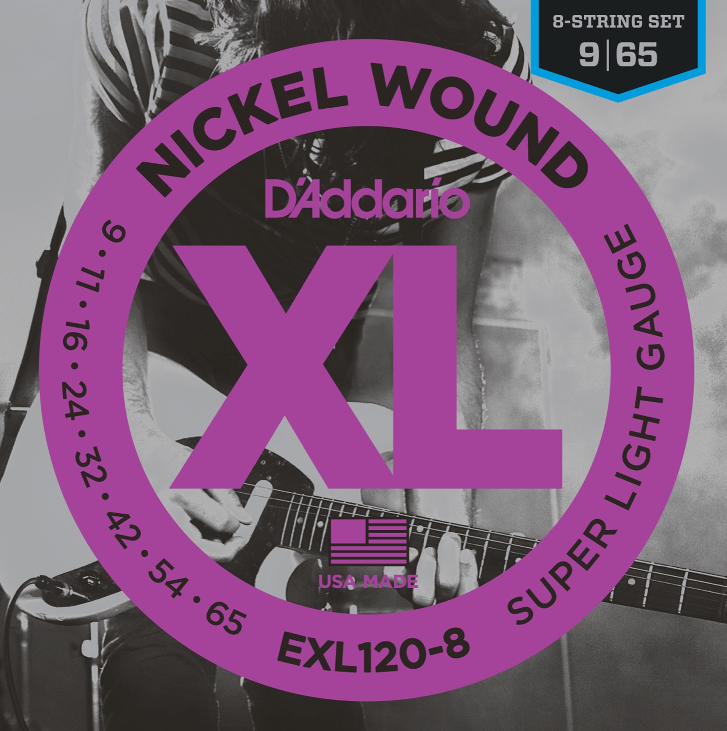 D'Addario EXL120-8 - 2