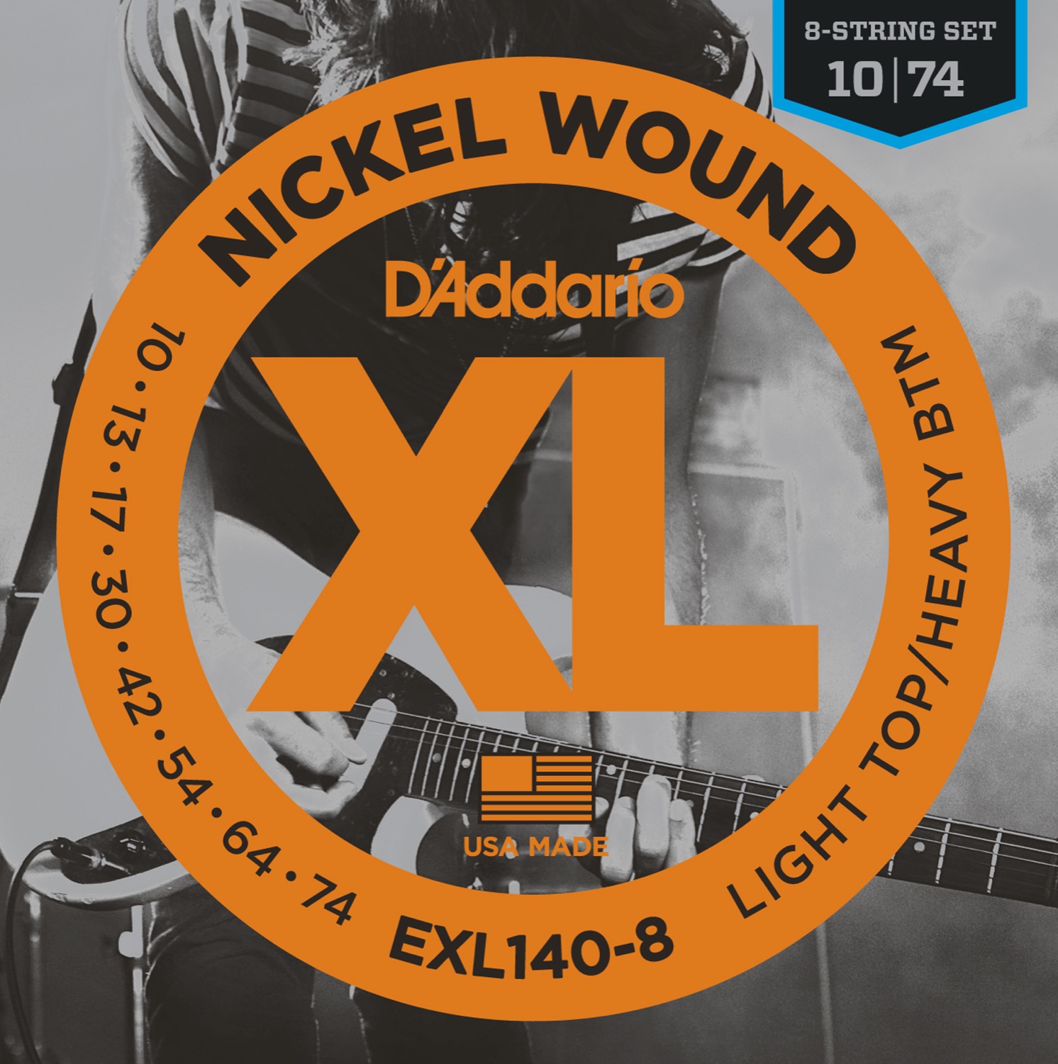 D'Addario EXL140-8 - 2