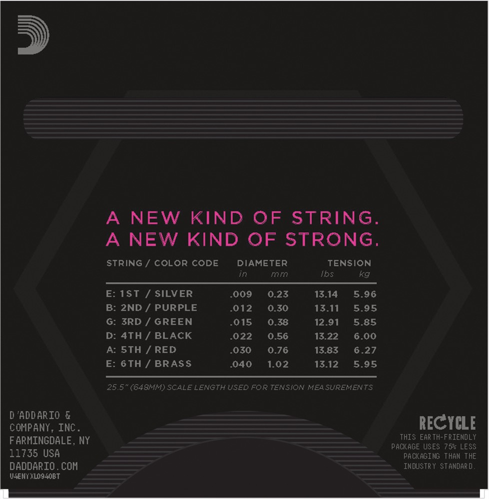 D'Addario NYXL0940BT - 4