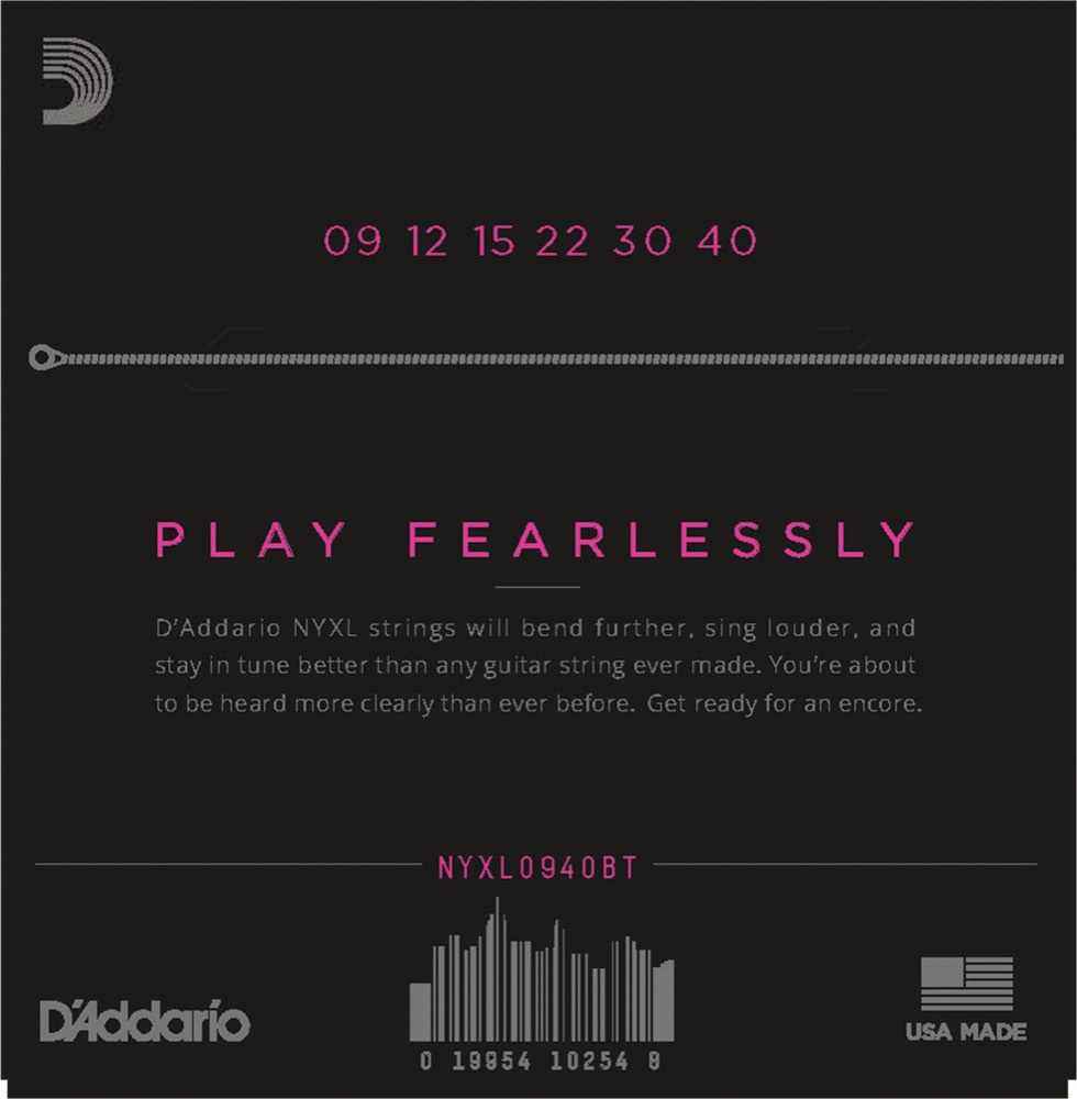 D'Addario NYXL0940BT - 3