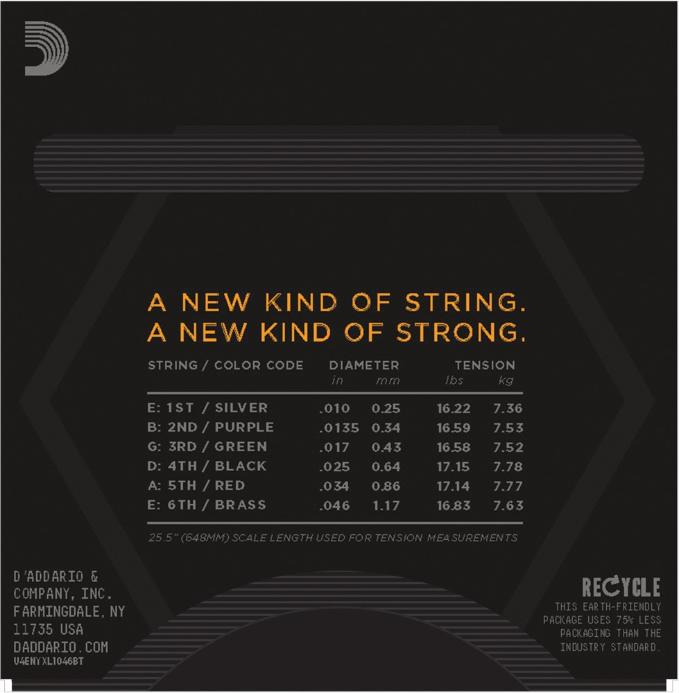 D'Addario NYXL1046BT - 4