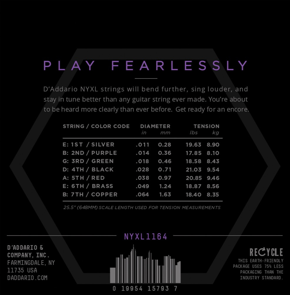 D'Addario NYXL1164 - 3