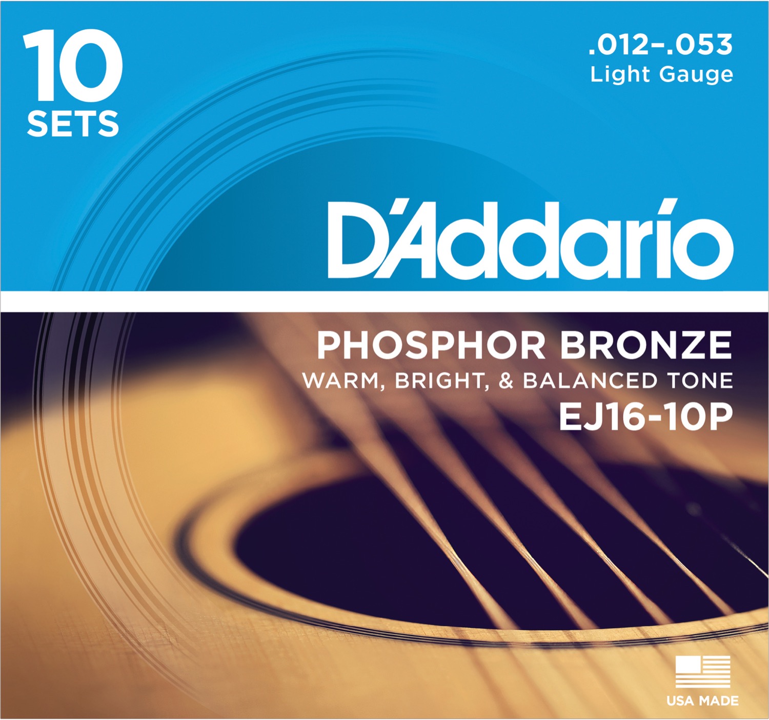D'Addario EJ16 10-Pack - 2