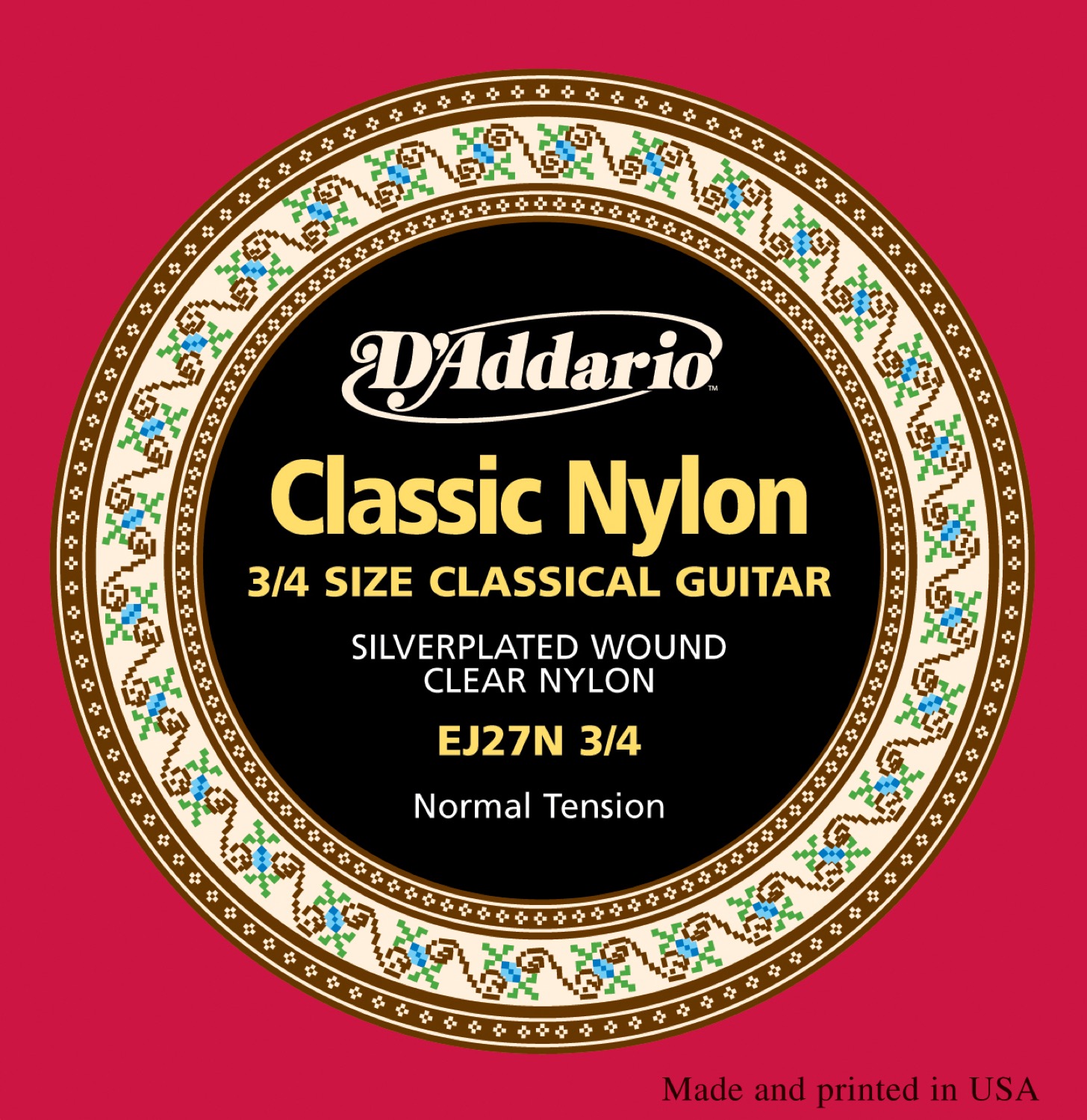 D'Addario EJ27 3/4 - 2