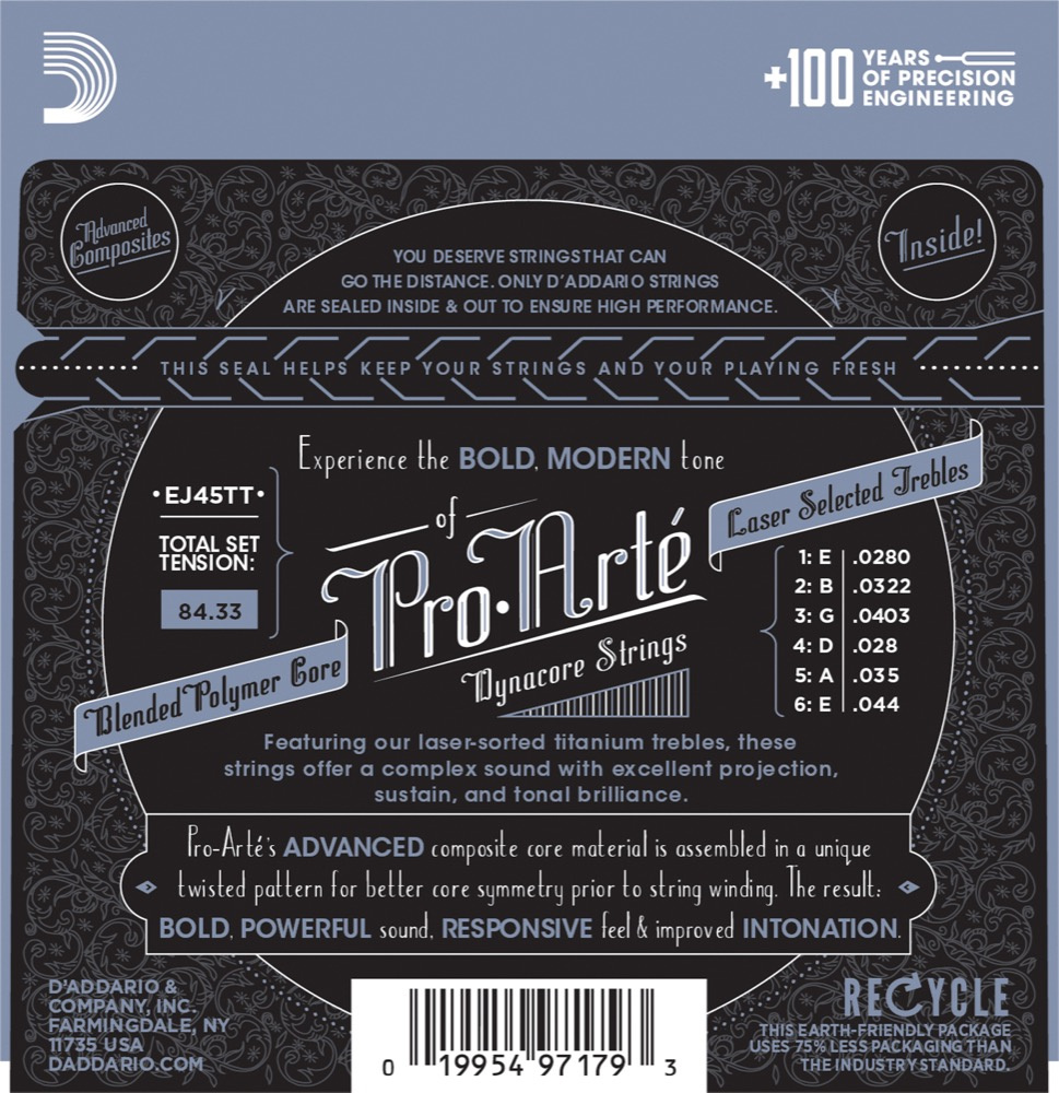 D'Addario EJ45TT - 3