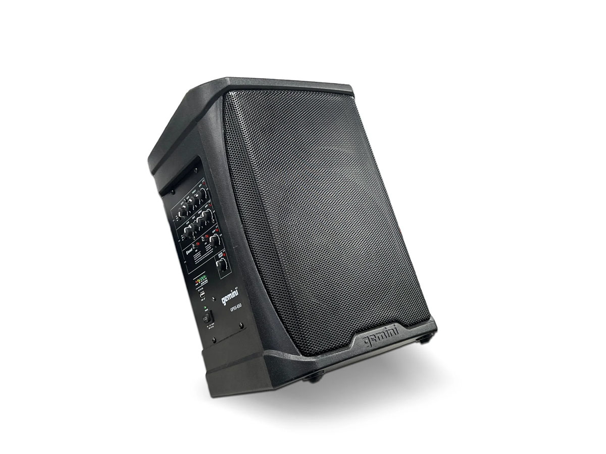 Gemini GPSS-650 | Aktiv 6,5" högtalare/monitor med synkbar blåtand för stereosättning