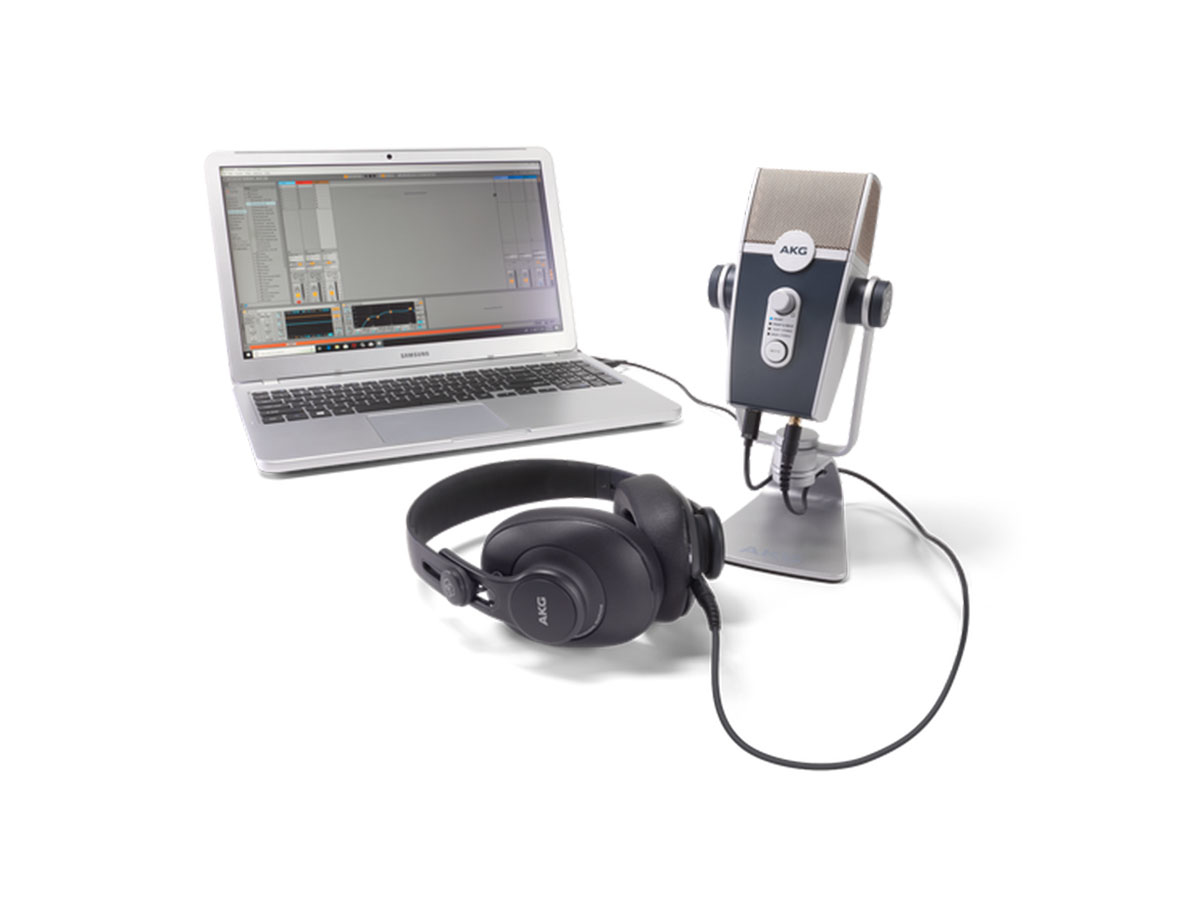 AKG Podcaster Essentials | paket med Lyra, K371 och Ableton - 2